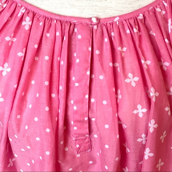 ❌SOLDVoluminous Cotton Voile Peasant Top - Picture 4 of 9